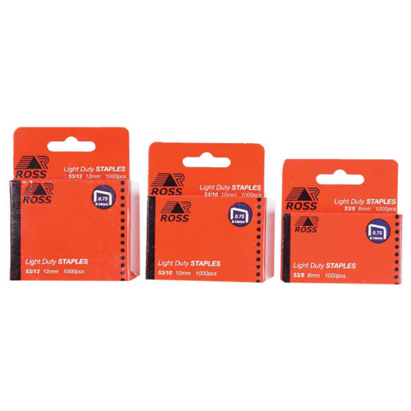 AFT0660 – STAPLES ROSS L/DUTY 53/6MM P/1000