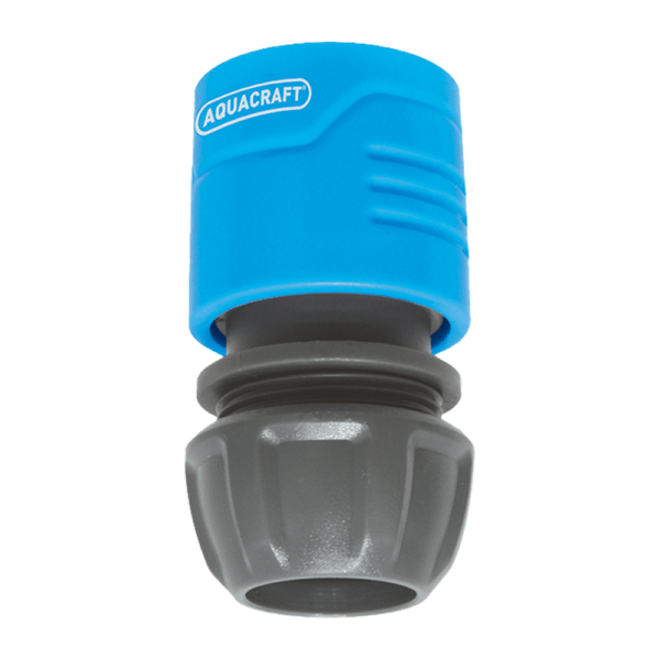 AQ550040 – AQUA FITT HOSE CONNECTOR W/STOP 5/8-3/4