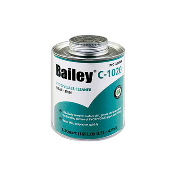 BAIC473 – PVC WELD CLEANER 473ML BAILEY