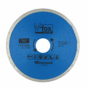 BLY1005 – DIAMOND DISC FOX CONT 115MM TILE STD
