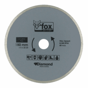 BLY1010 – DIAMOND DISC FOX CONT 180MM TILE PRO