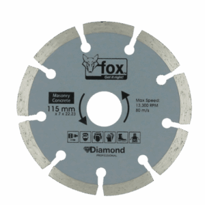 BLY1200 – DIAMOND DISC FOX SEG 115MM CONCRETE PRO