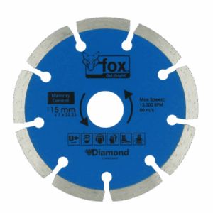 BLY1210 – DIAMOND DISC FOX SEG 115MM MASONRYSTD EA