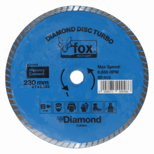 BLY1410 – DIAMOND DISC FOX TURBO 115MM STD