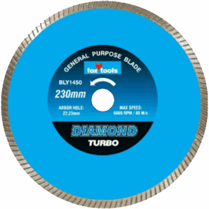BLY1415 – DIAMOND DISC FOX TURBO 230MM STD