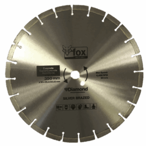 BLY1640 – DIAMOND DISC FOX SEG 350MM HARD CONCRETE