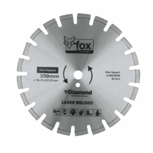 BLY1650 – DIAMOND DISC FOX SEG 350MM ASPHALT PRO