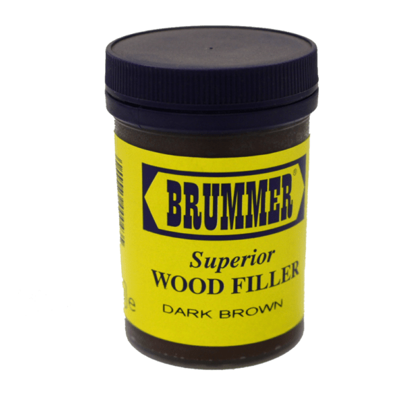 BRU0960 – WOODFILLER BRUMMER 250GR DARK BROWN