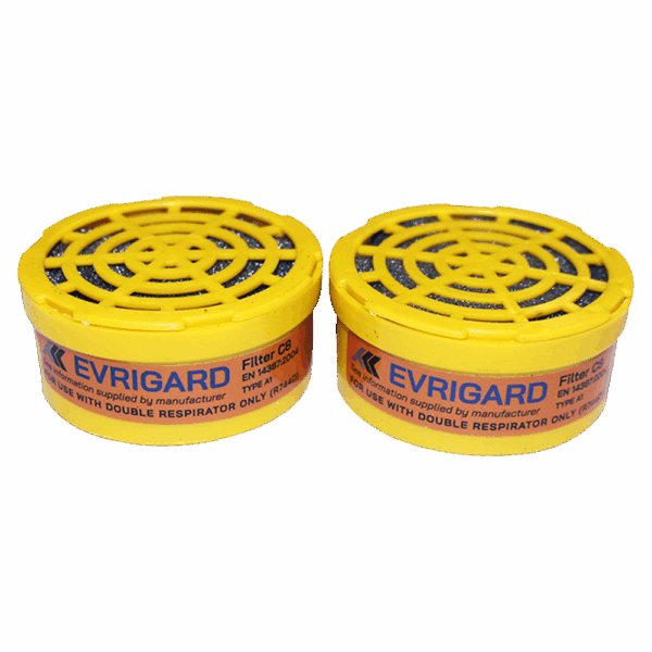 COM1060 – RESPIRATOR SPARE FILTER PAINT A1 P/2