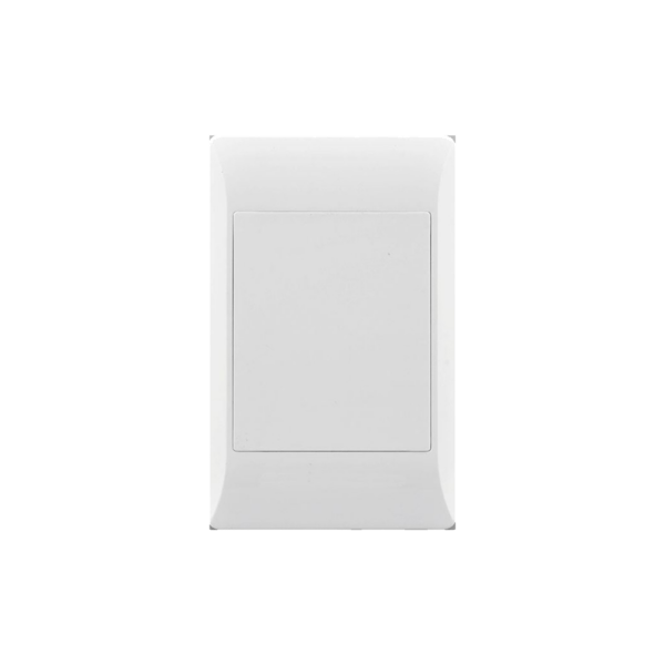 ES032 – SOCKET E/MATE 2X4 BLANK PLATE WHITE