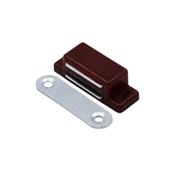 FAS65548 – FASCOR CATCH MAGNETIC PVC BROWN P/2