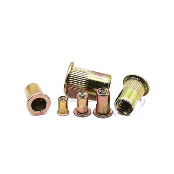 FAS7305 – RIVNUTS YELLOW ZINC PLATED 5MM P/10