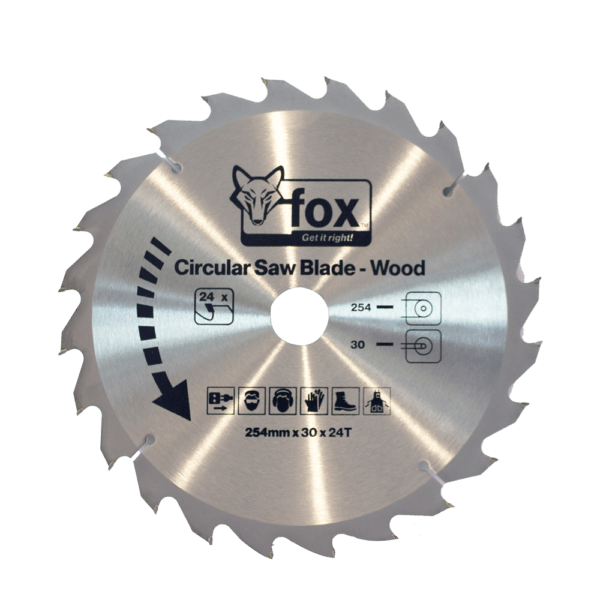 FOX0582 – FOX CIRCULAR SAW BLADE WOOD 160X30X24T