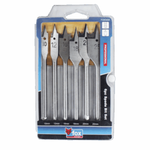FOX3400 – DRILL SET FOX WOOD SPADE P/6 PRO 10-25MM