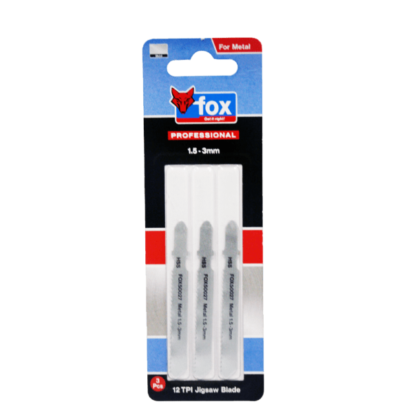 FOX50020 – BLADE JIGSAW FOX TSHANK WOOD FAST CRS P3