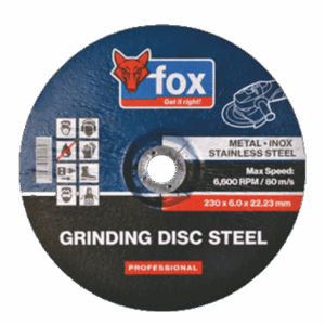FOX91265 – DISC FOX CUT MASONRY STD 125X3.0MM