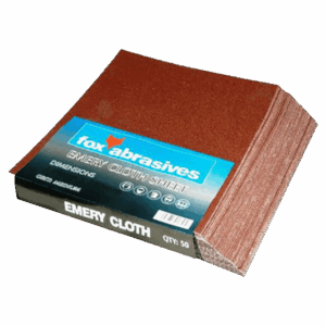 FOX92700 – ABR FOX SHT EMERY CLOTH FINE P/50
