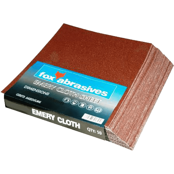 FOX92705 – ABR FOX SHT EMERY CLOTH MED P/50