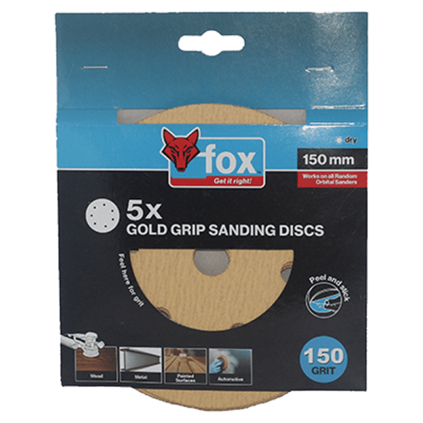 FOX96805 – ABR FOX DISC VALCRO 7-H 150MM P/5 MED