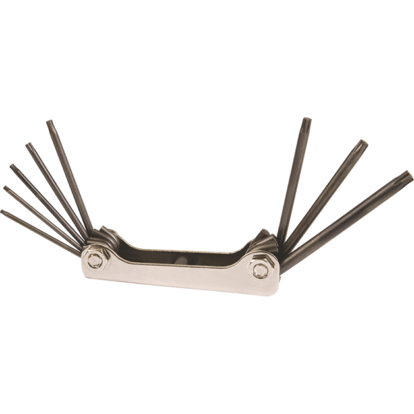 FUH1400 – ALLENKEY SET HAFU T9-T40M P/8 TORX KNIFE