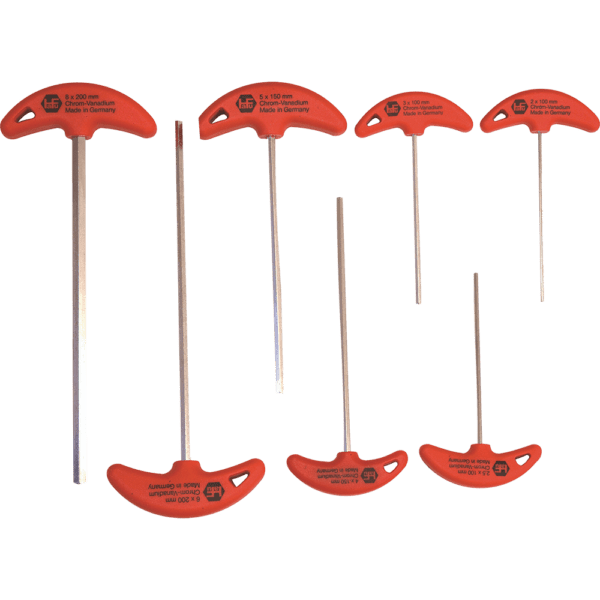 FUH1485 – ALLENKEY HAFU T-HANDLE SET 2-8MM W/STAND