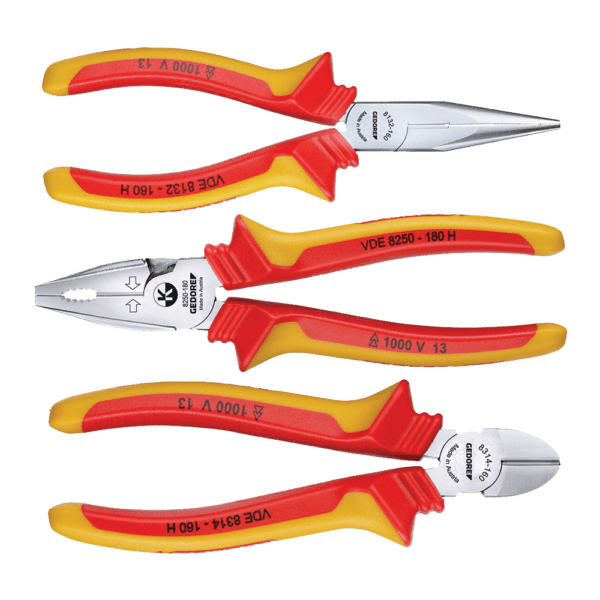 GED1550594 – GEDORE VDE PLIERS SET VDE S3008H