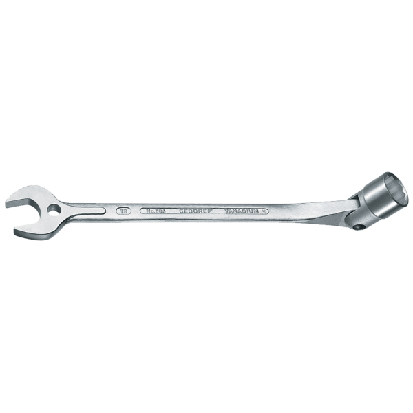 GED9651230C – SPANNER GEDORE SWIVEL O/E 534 13MM CARD