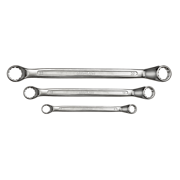 GEDR01105008 – SPANNER DBL RING END GEDORE RED 6-22 SET
