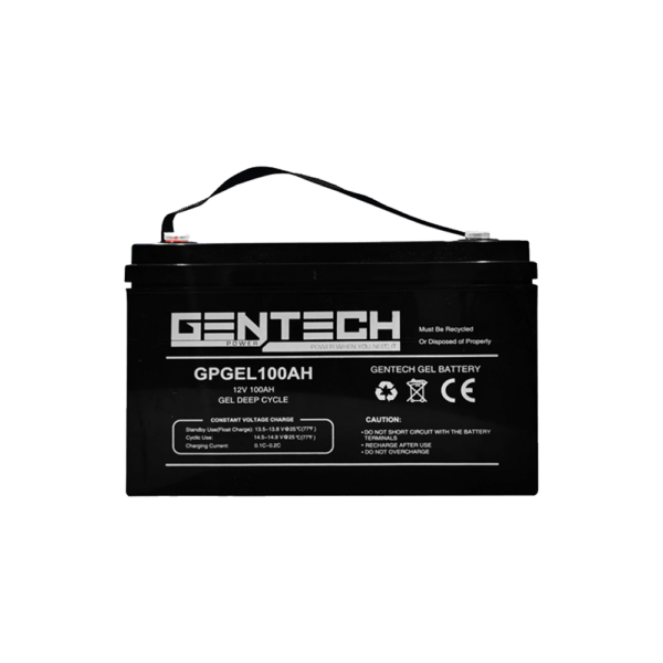 GEN1500 – GENTECH GEL BATTERY 12V 100AH GEL12V100