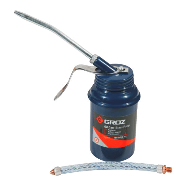 GRO2790 – GROZ OILCAN 180ML P/GRIP FLEX M15/RBF