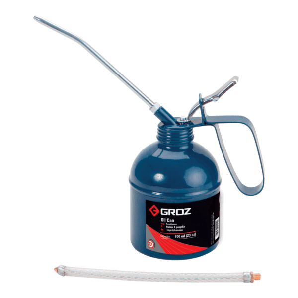 GRO2800 – GROZ OILCAN 300ML FLEX/RID SPOUT MP22FRB