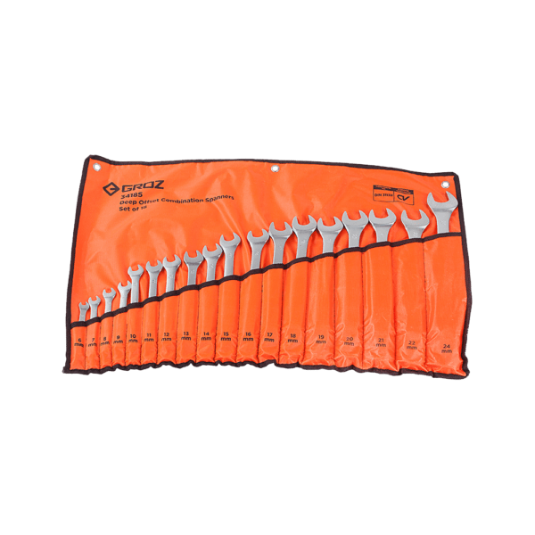 GRO3647 – GROZ SPANNER COMB.SET 6-24MM 18PC
