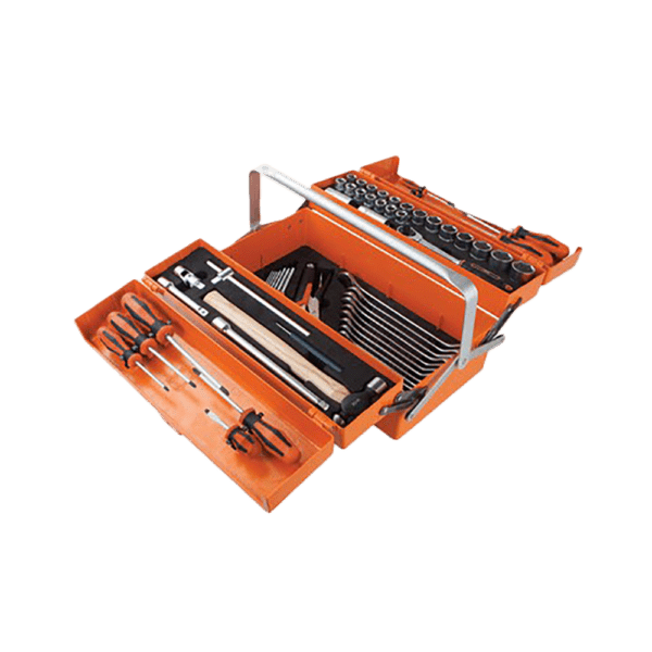 GRO7999 – GROZ TOOLKIT 65PC IN ALUM 5TIER TOOLBOX