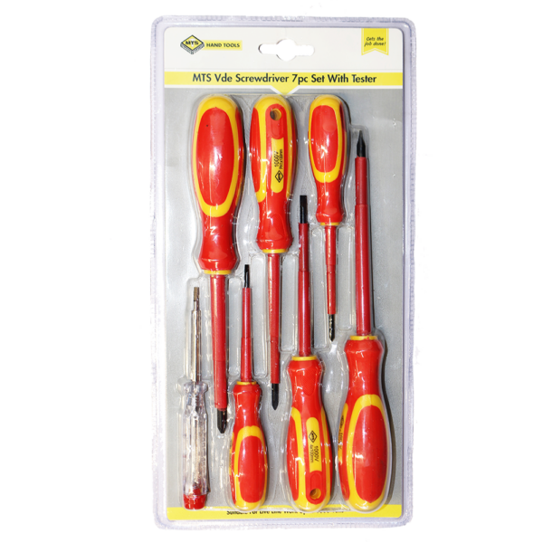 HON7810 – SCREWDRIVER MTS SET 7PC 1000V W/TESTER