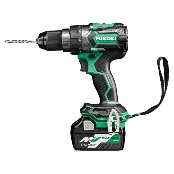 HTC-DV18DC-WR – HIKOKI DRILL IMPACT 18V 136NM 13MM SET