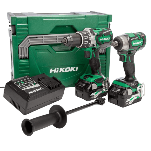 HTC-KC18DPL – HIKOKI IMPACT DRILL+WRENCH KIT 18V SET