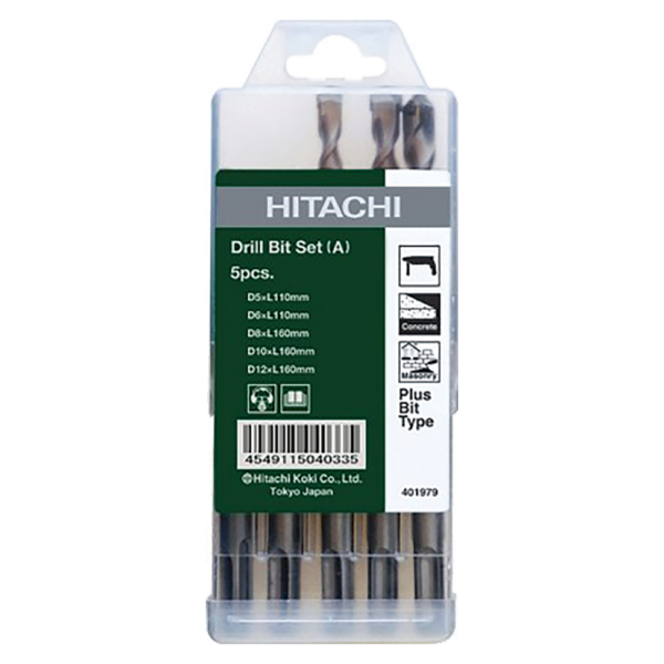 HTC401985 – DRILL SET HIKOKI SDS+ P/5 C
