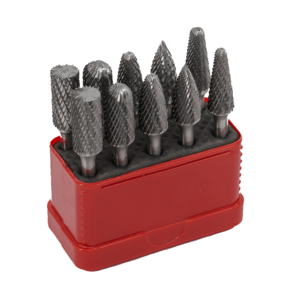 HTCEUR-RBS1010 – EUROBOOR BURRS SET UNI/DOUBLE CUT 10MM