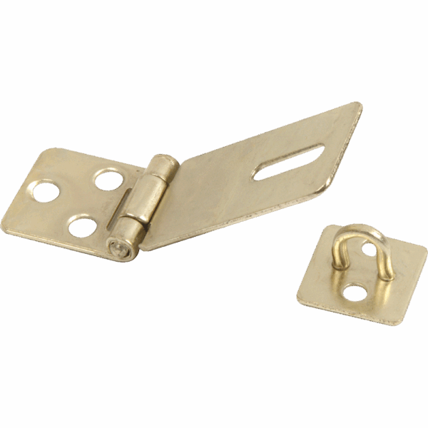 HWI1780 – HASP&STAPLE BRASS PLATED 55MM L/DUTYP20