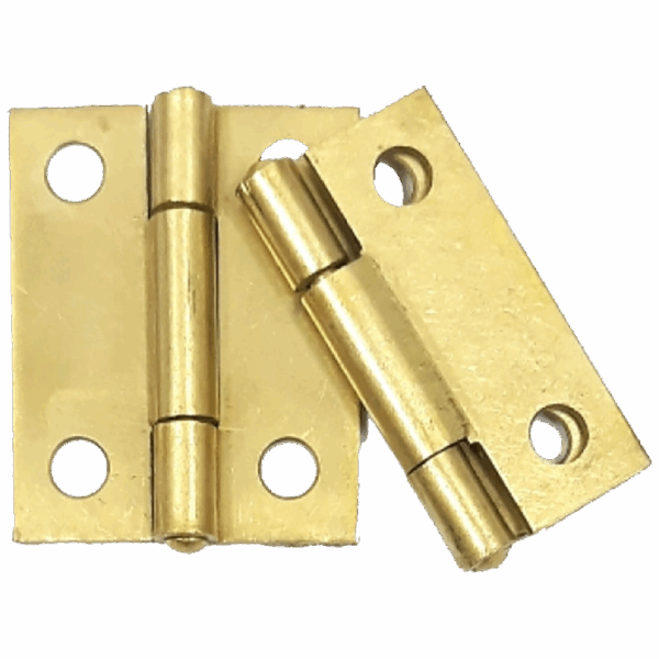 HWI2065 – HINGE BUTT BRASS PLATED 64MM 10PAIR