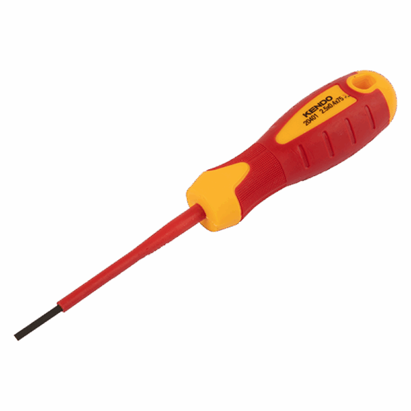 KEN20401 – SCREWDRIVER KENDO VDE MECH 2.5X75MM