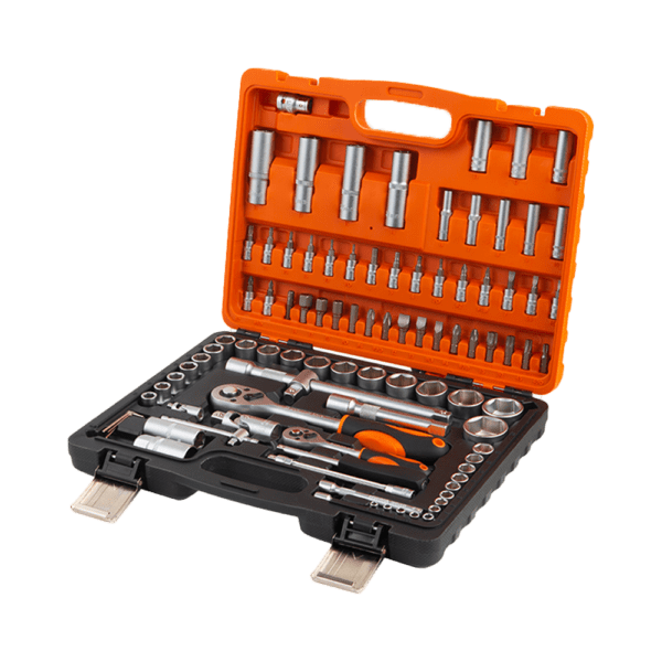 KEN90593 – SOCKET SET 1/4 & 1/2″ 94PC KENDO