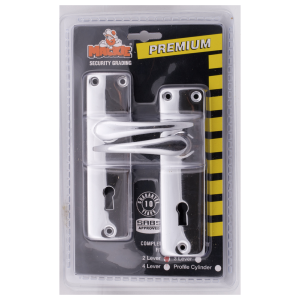 MAK17277 – MACKIE LOCKSET MORTICE CP w/HD HNDLS 2L