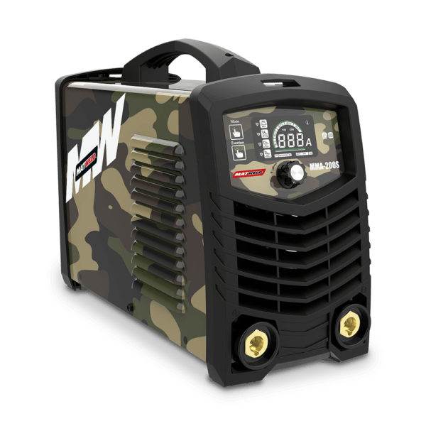 MAT9005C – MATWELD WELDER INVERTER CAMOUFLAGE 200A 220V