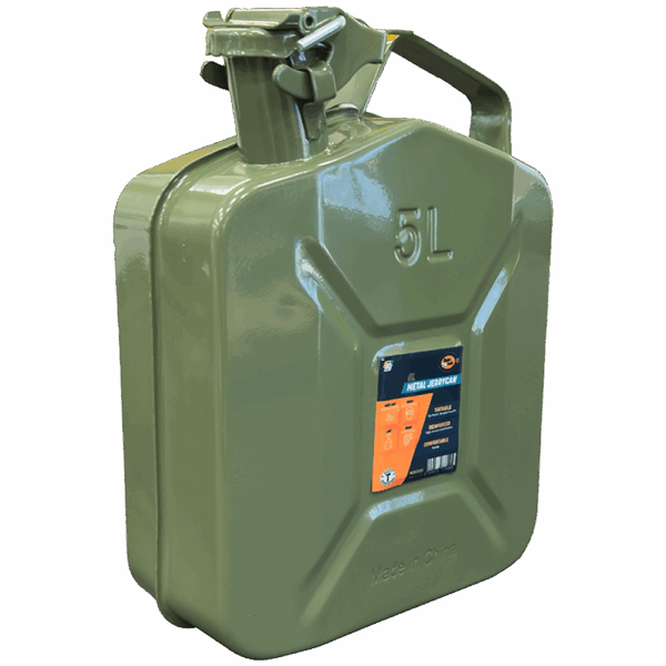 MOB3105 – MOBI JERRYCAN METAL 5 LITRE