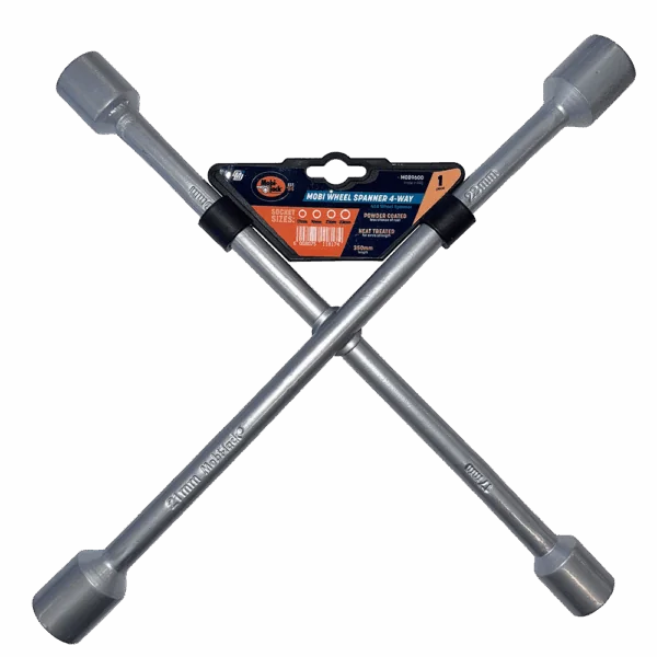 MOB9600 – MOBI WHEEL SPANNER 4WAY 17/19/21/23MM