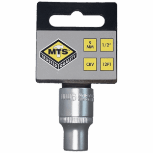 MTS8009 – MTS SOCKET 1/2″ BI HEX CRV – 9MM