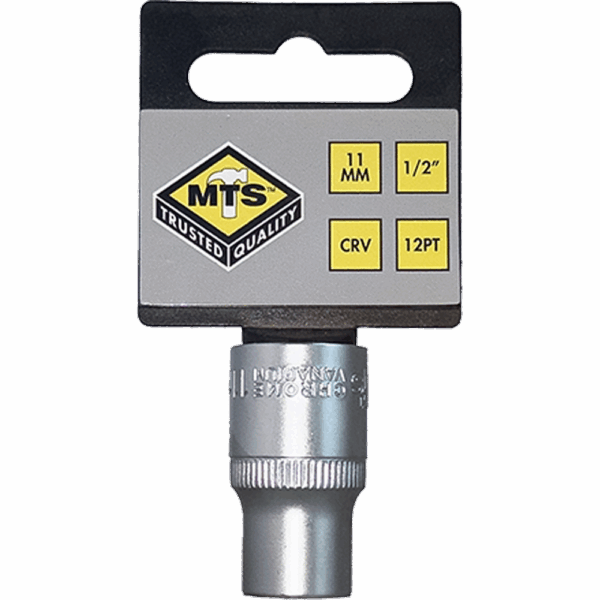 MTS8011 – MTS SOCKET 1/2″ BI HEX CRV – 11MM