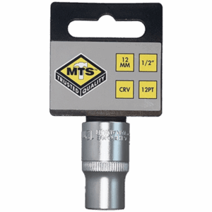 MTS8012 – MTS SOCKET 1/2″ BI HEX CRV – 12MM