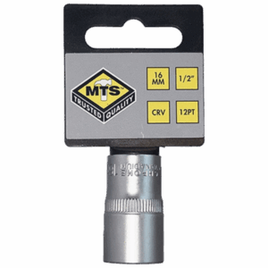 MTS8016 – MTS SOCKET 1/2″ BI HEX CRV – 16MM
